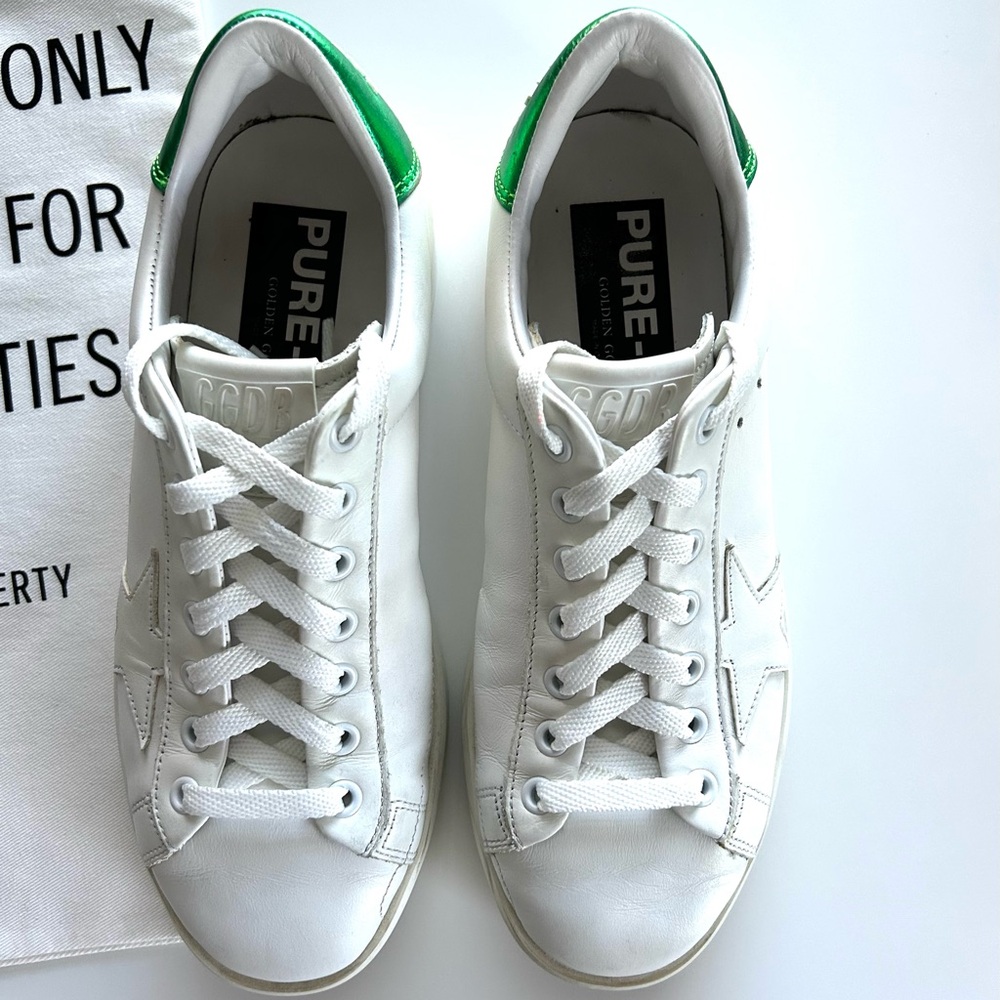 GOLDEN GOOSE PURE STAR SNEAKERS SIZE 7 - Picture 4 of 12